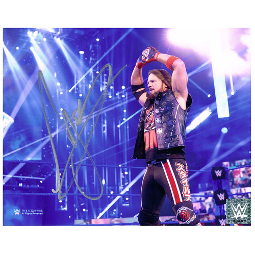 AJ Styles SIGNED 8x10 Photo