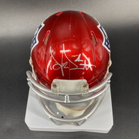 NFL - Dak Prescott Signed Red NFL Shield Mini Helmet