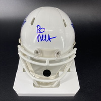NFL - Packers Bo Melton Signed NFL Shield Mini Helmet