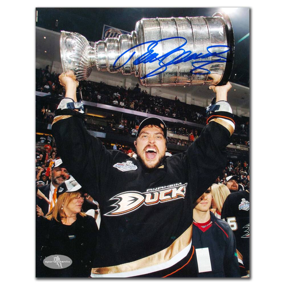 Teemu Selanne Anaheim Ducks 2007 Stanley Cup Autographed 8x10