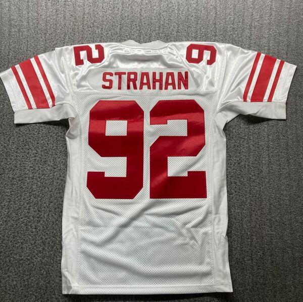 Legends - Giants Michael Strahan Signed Mitchell and Ness Jersey Size 36...