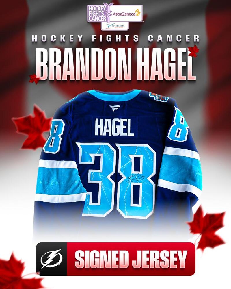 Brandon Hagel Autographed 2026 NHL Stadium Series Jersey - Tampa Bay Lightning
