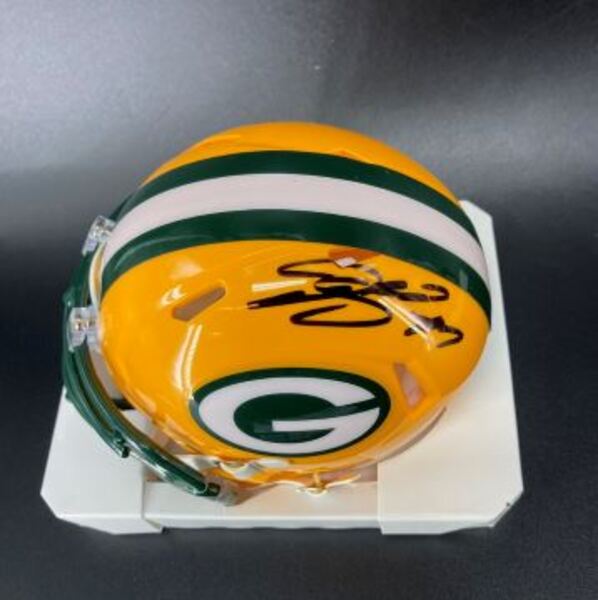 Packers - Quay Walker Signed Mini Helmet