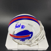 NFL - Bills Keon Coleman Signed Mini Helmet