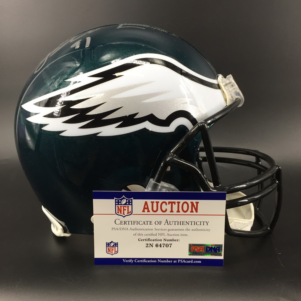 NFL Eagles Fletcher Cox Signed Proline Helmet The official auction