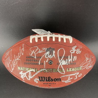 Legends - Authentic Football Signed by Tom Brady, Odell Beckham, Joe Mon...