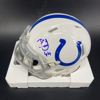 NFL - Colts Zaire Franklin Signed Mini Helmet