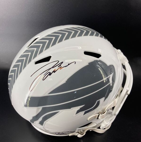 Bills - Josh Allen Signed Replica STS Helmet