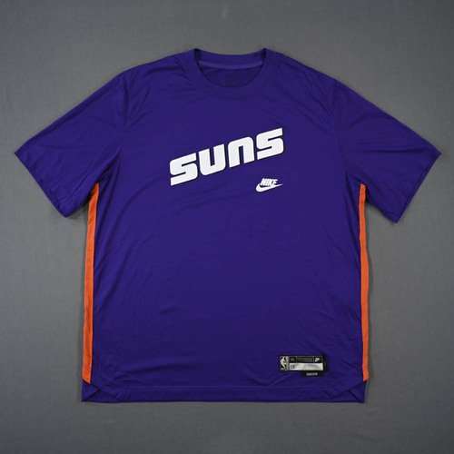 Image of Wainright, Ish - Phoenix Suns - Game-Issued Classic Edition Short-Sleeved Shooting Shirt - 2022-23 NBA Season