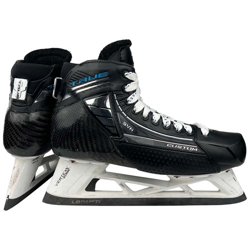 Photo of 24-25 Game-Used TRUE Goalie Skates - Jeremy Swayman