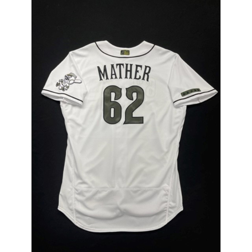 Joe Mather Cincinnati Reds Assistant Hitting Coach 2020 Military