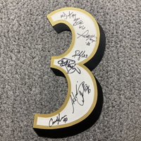 NFL - Ravens Multi Sign Jersey Number Signed By Todd Heap