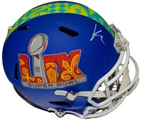 Super Bowl LIX Helmet signed by Kendrick Lamar