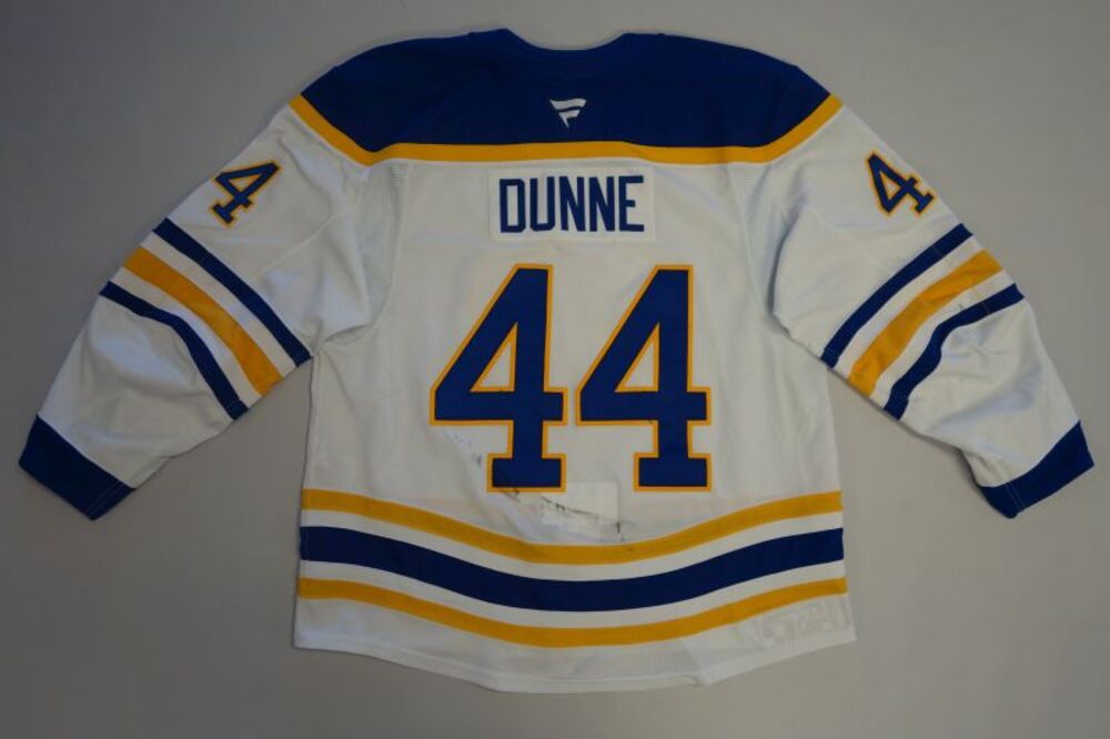 Josh Dunne 2025-26 Buffalo Sabres Set 1 Away Jersey