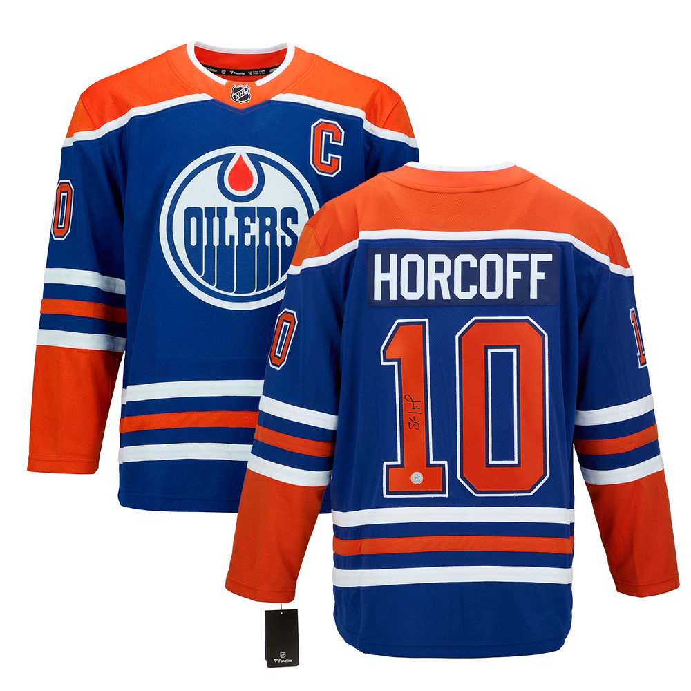 Shawn Horcoff Autographed Edmonton Oilers Fanatics Breakaway Jersey