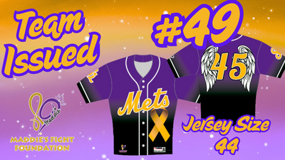 Maddie's Fight Foundation Jersey #49 Jorge De Leon