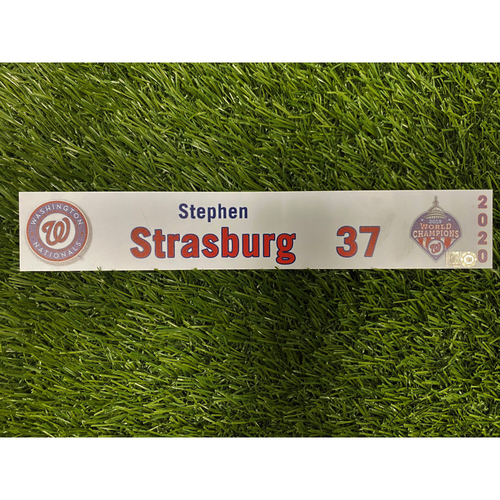 2020 Spring Training Locker Tag