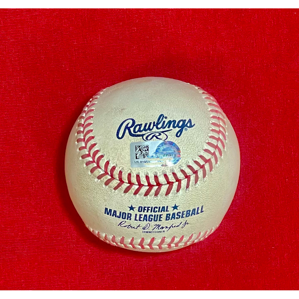 Game Used Baseball Colorado Rockies Arizona Diamondbacks May 8, 2022