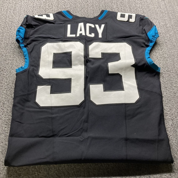 London Games - Jaguars Tyler Lacy Game Worn Jersey (10/01/23) Size 46