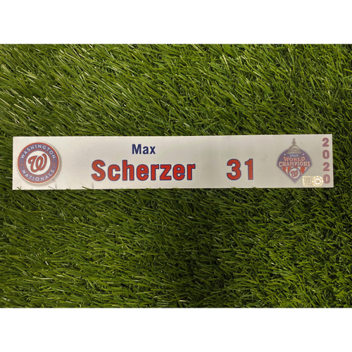 2020 Spring Training Locker Tag