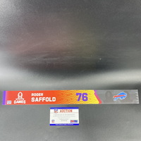 NFL - Bills Roger Saffold 2023 Pro Bowl Games Nameplate Special Edition ...