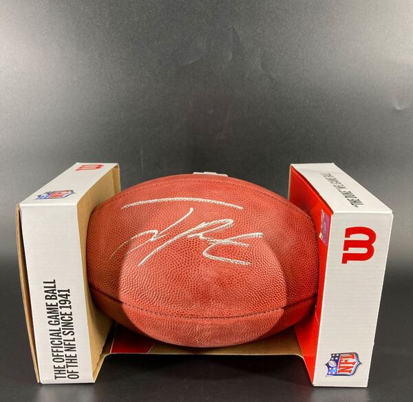 NFL - Steelers Joey Porter Jr. Signed Authentic Football