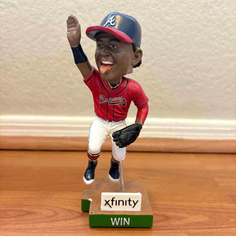 UMPS CARE AUCTION: Ronald Acuna Jr Bobblehead | Atlanta Braves
