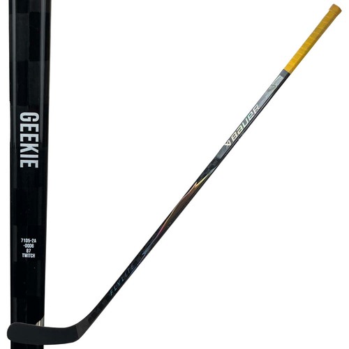 Photo of 25-26 Game-Used Bauer Hockey Stick - Morgan Geekie 