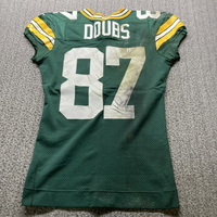 Sao Paulo Game - Packers Romeo Dobbs Game Worn Jersey 9.6.24 Size 44 wit...