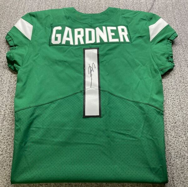 NFL - Jets Sauce Gardner Signed Authentic Jersey Size 42