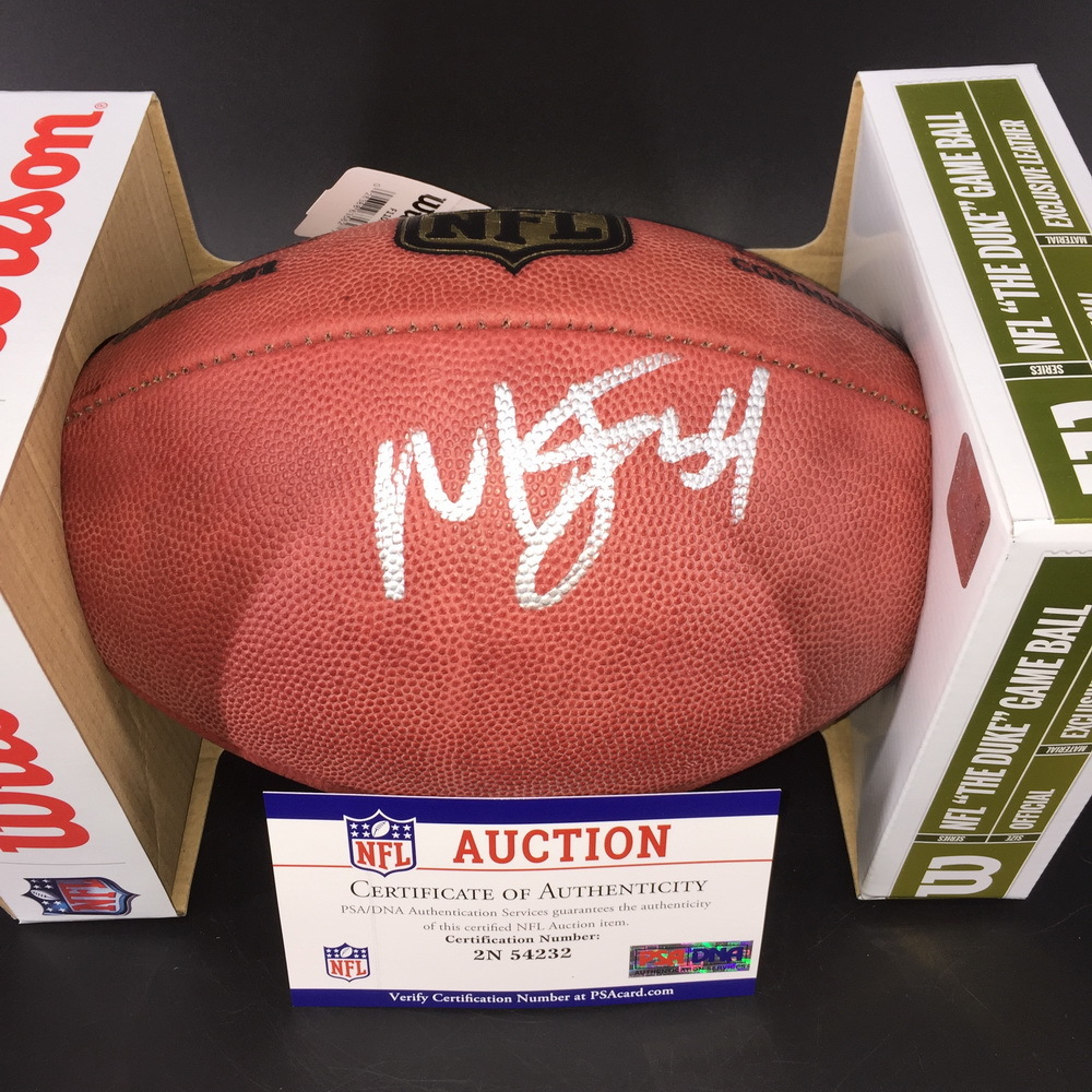 NFL - Chiefs Melvin Ingram Signed Authentic Football | The official ...