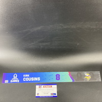 NFL - Vikings Kirk Cousins 2023 Pro Bowl Games Nameplate Special Edition...