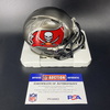 NFL - Buccaneers Tez Johnson Signed Mini Helmet