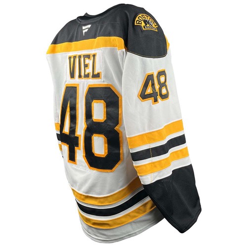 Game-Used 2024-2025 Season Away Hockey Jersey - Jeffrey Viel