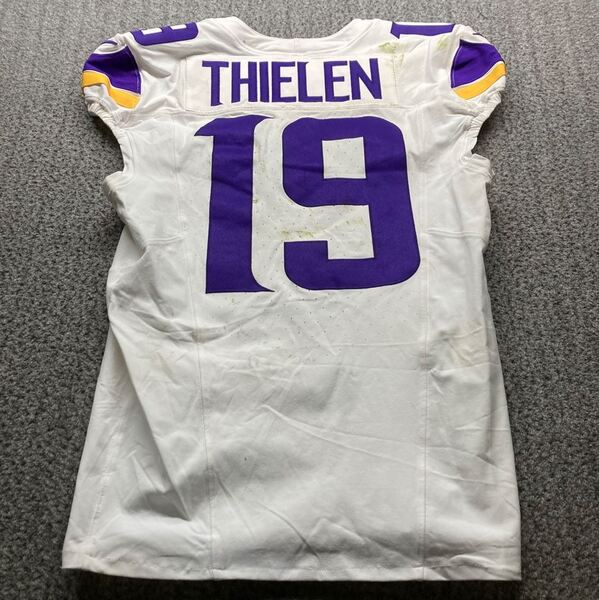Dublin Games - Vikings Adam Thielen Game Worn Jersey (9/28/2025) Size 40...