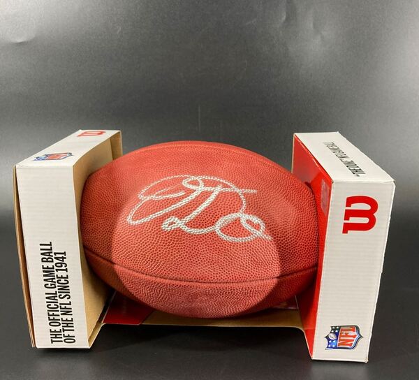 NFL - Colts Josh Downs Signed Authentic Football