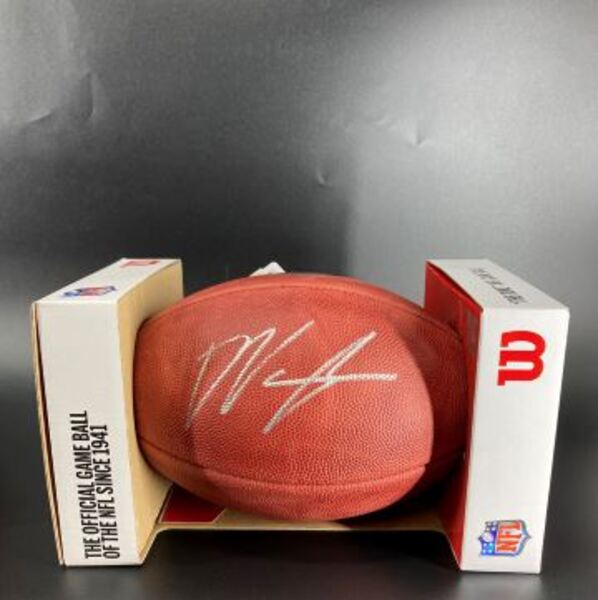 NFL - Cowboys Deuce Vaughn Signed Authentic Football
