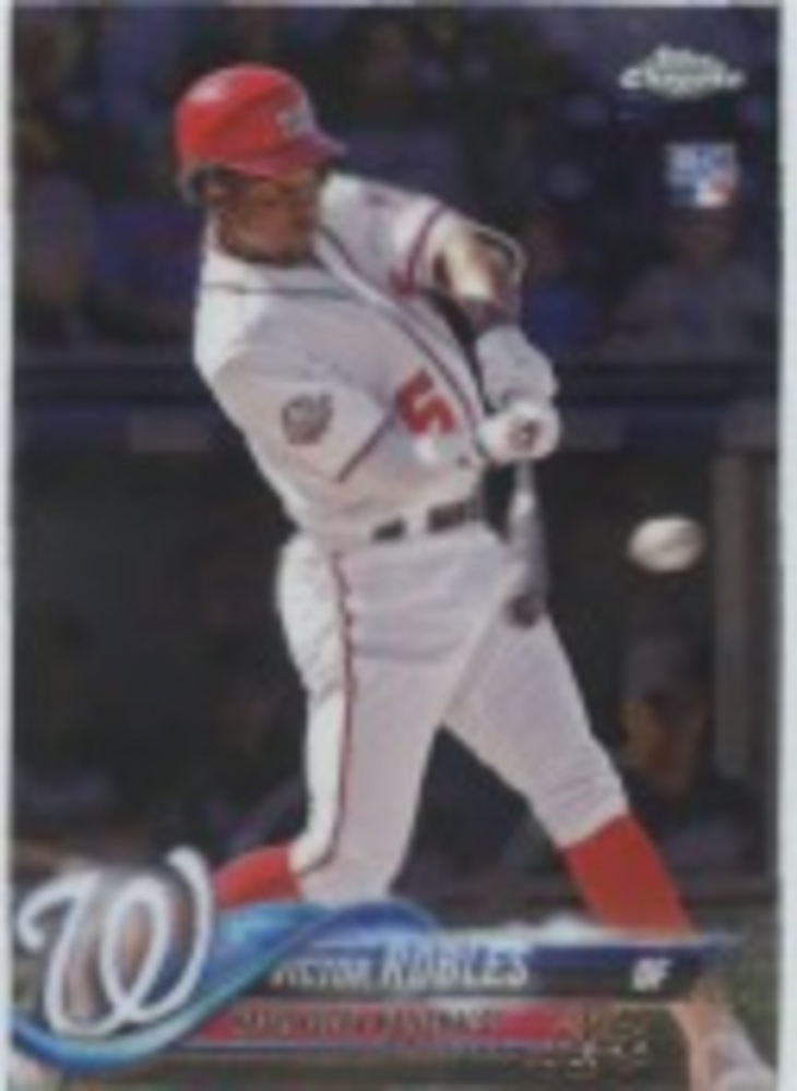 2018 Topps Chrome Update #HMT22 Victor Robles Rookie Card