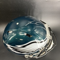NFL - Eagles 2023 1st round pick Jalen Carter signed authentic helmet