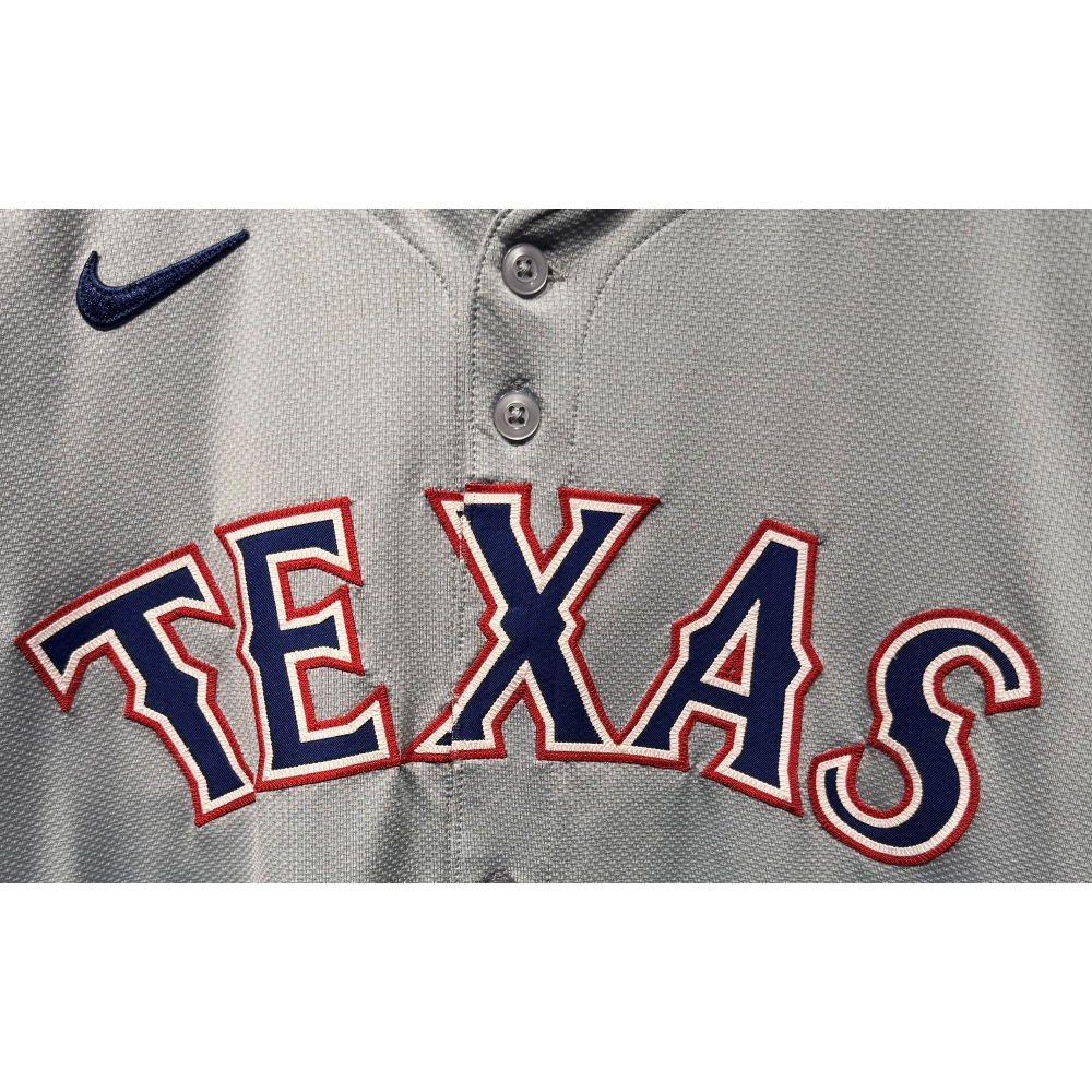 Josh Jung #6 Texas Rangers Game-Used 2024 Road Jersey - 35th