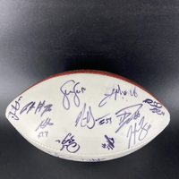 NFL - Multi Sign Pro Bowl Panel Ball Signed By Over 25 Players including...