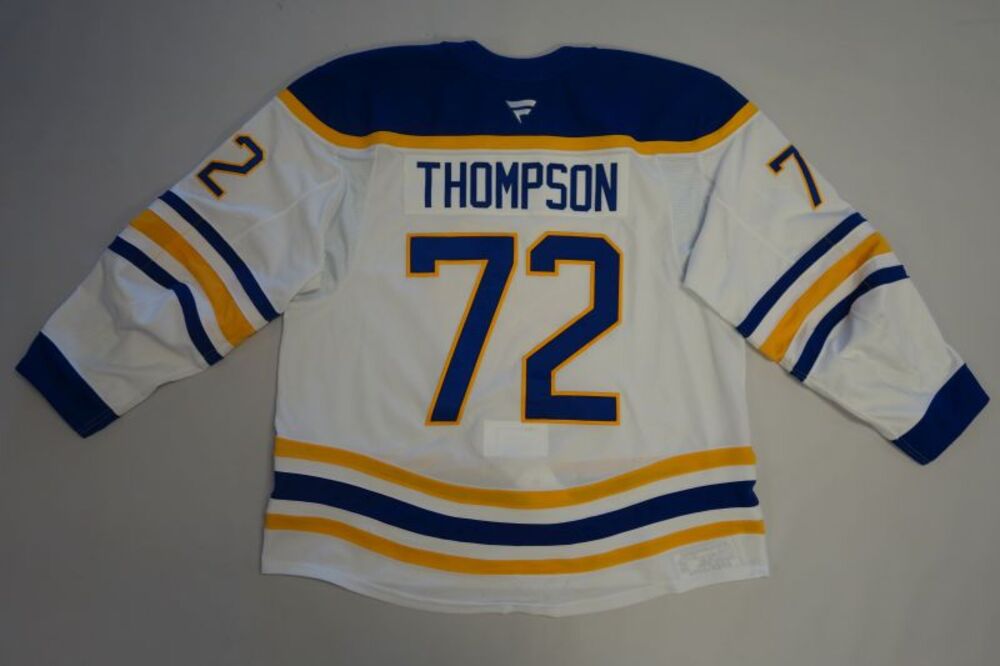 Tage Thompson 2025-26 Buffalo Sabres Set 1 Away Jersey