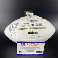 Dolphins - Jordan Howard Signed Panel Ball