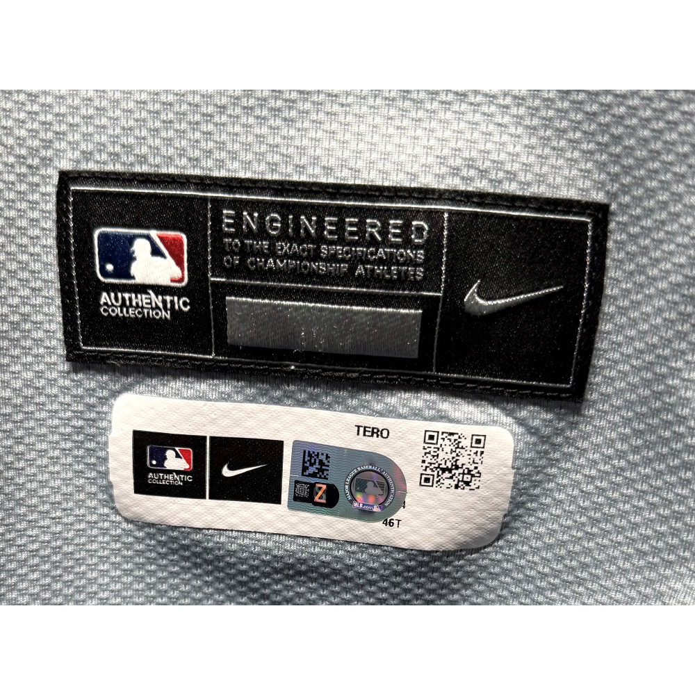 Josh Jung #6 Texas Rangers Game-Used 2024 Road Jersey - 35th