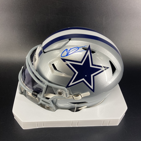 NFL - Cowboys Caleb Downs Signed Mid-Size Helmet