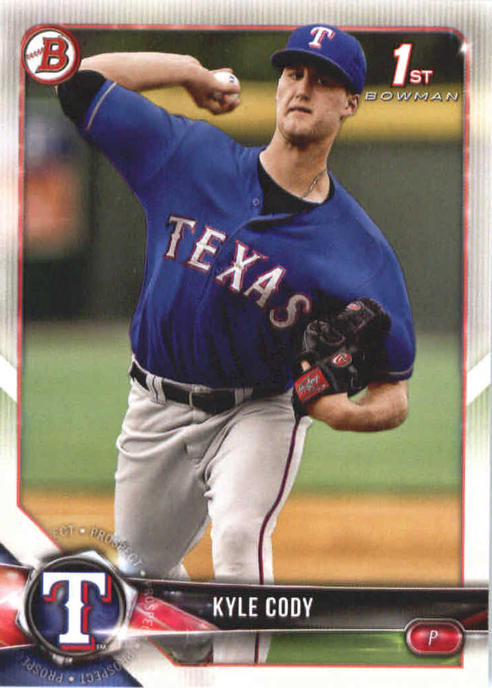2018 Bowman Prospects #BP62 Kyle Cody