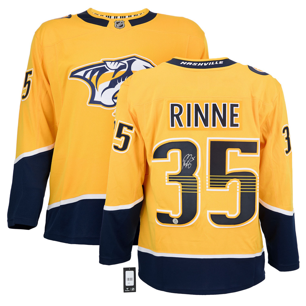 Pekka Rinne Autographed Nashville Predators Fanatics Breakaway Jersey