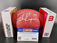 NFL - Lions Frank Ragnow Signed Authentic Football