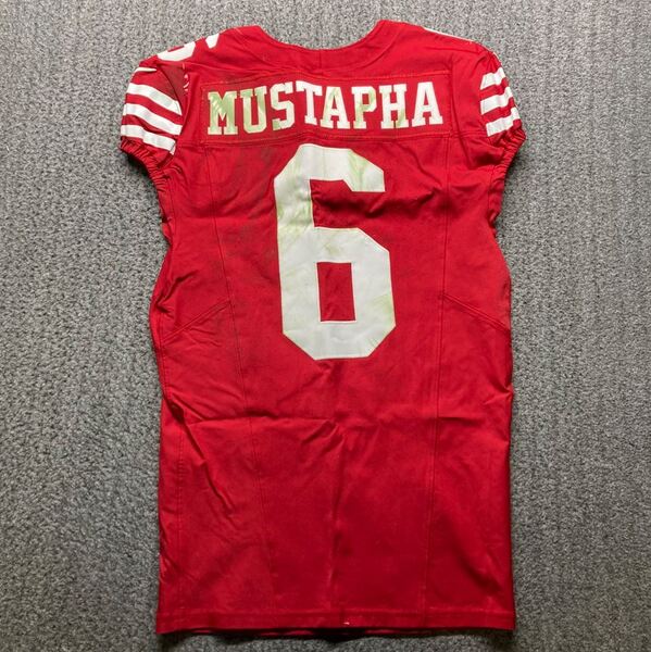 Crucial Catch - 49ers Malik Mustapha Game Used Jersey (10/20/24) Size 44