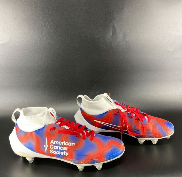 MCMC - Packers Isaiah McDuffie Game Worn Custom Cleats 2025 Season Size ...